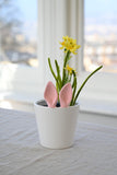 Pink Bunny Ears Ceramic Plant Pot