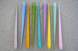 Coloured Lacquer Taper Candles