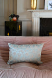 Pale Blue Tulip Floral Cushion Collection