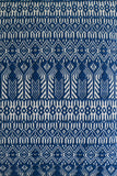 Woven Azure Blue Temple Cushion Collection