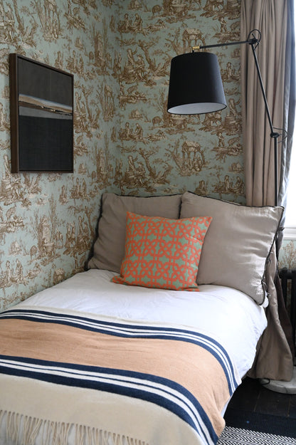 Mint and Coral Seville Cushion Collection
