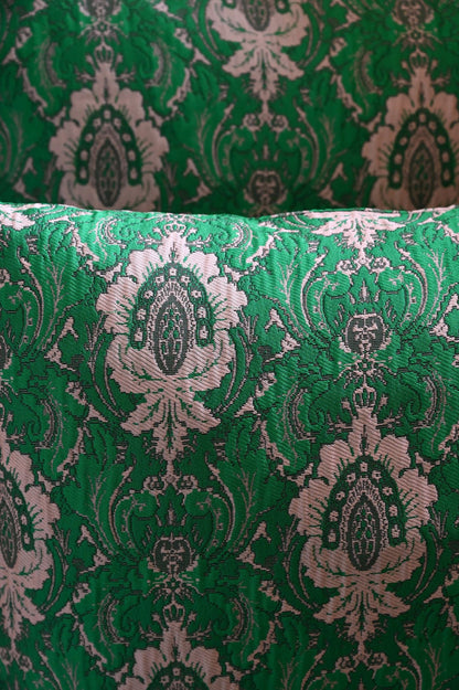 Green Brocade Cushion Collection