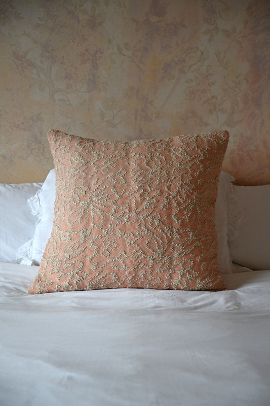 Pink Squiggle Stitch Cushion Collection