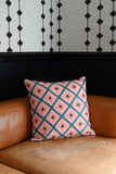 Pink Moorish Tile Print Cushion Collection