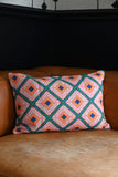 Pink Moorish Tile Print Cushion Collection