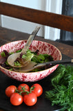 Couverts à Salade en Corne Mixte 