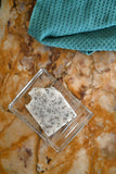 Clear Glass Soap Dish