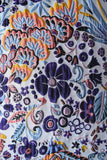 Blue Twisted Geometric Cushion Collection