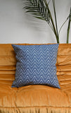 Navy Chevron Cushion Collection