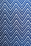 Navy Chevron Cushion Collection