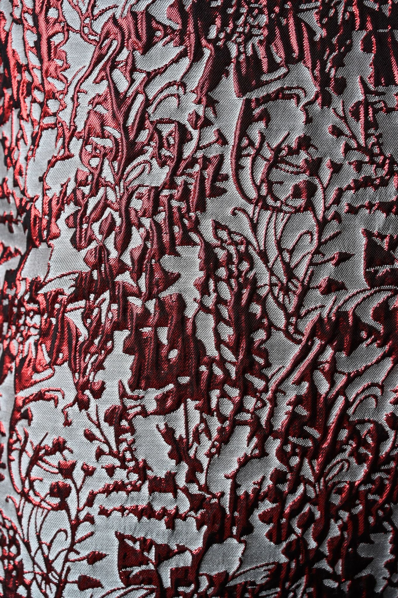 Red Gothic Meadow Cushion Collection