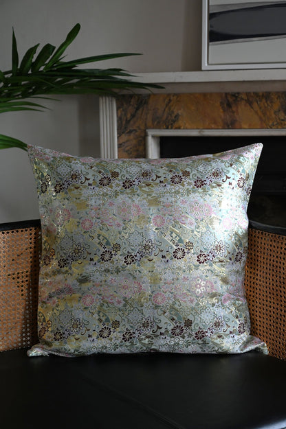 Sage Green & Pink Chintz Cushion Collection