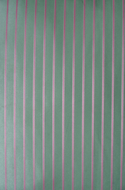 Mint Green and Pink Pinstripe Cushion Collection