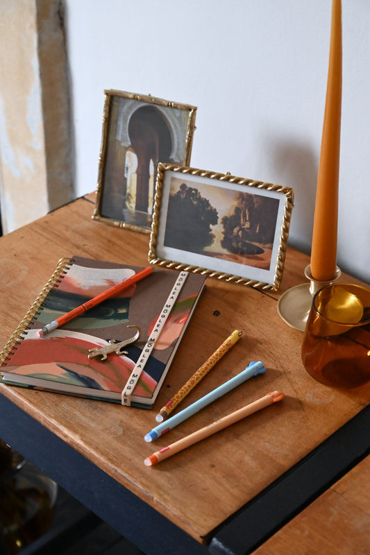 Large Brass Bamboo Frame