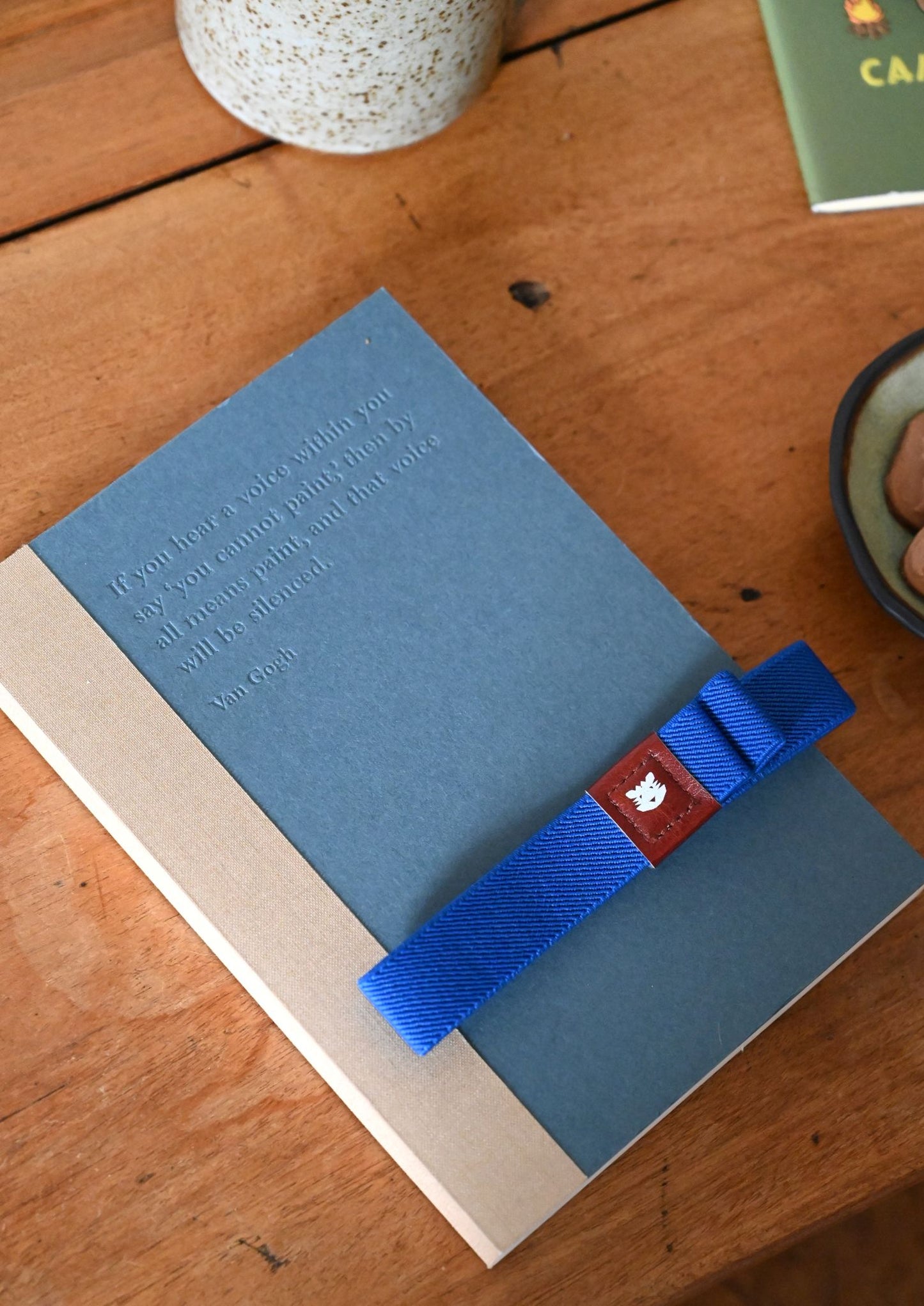 Van Gogh Blue Drawing Notebook