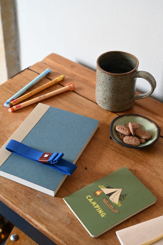 Van Gogh Blue Drawing Notebook