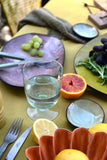 Clear Recycled Glass Fluted Wine Glass