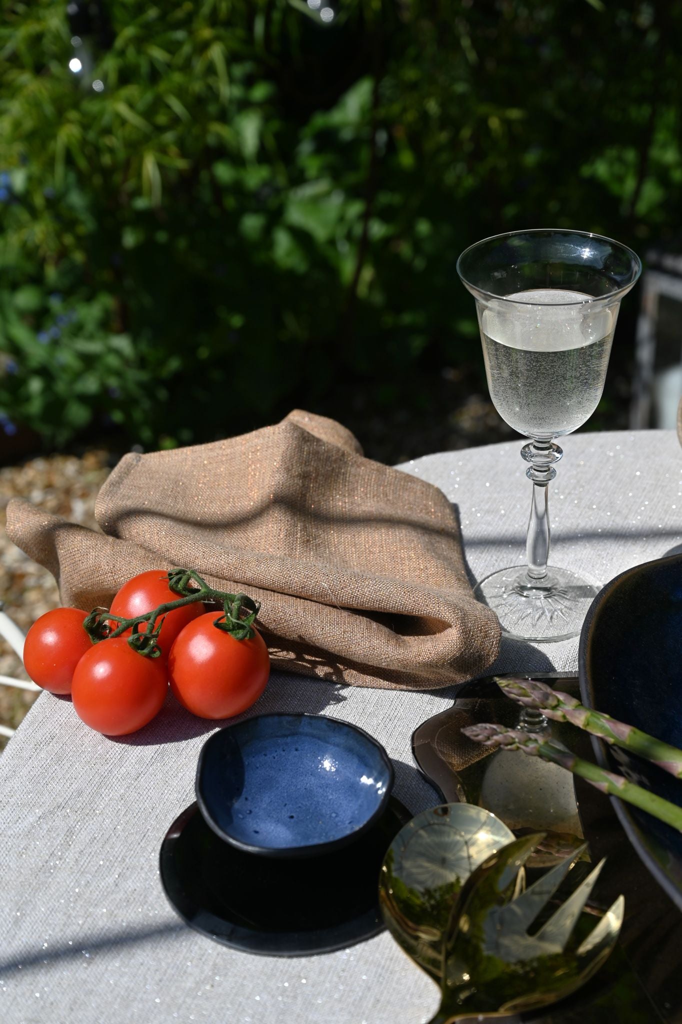 Set of Two Georgian Style Wine Glasses