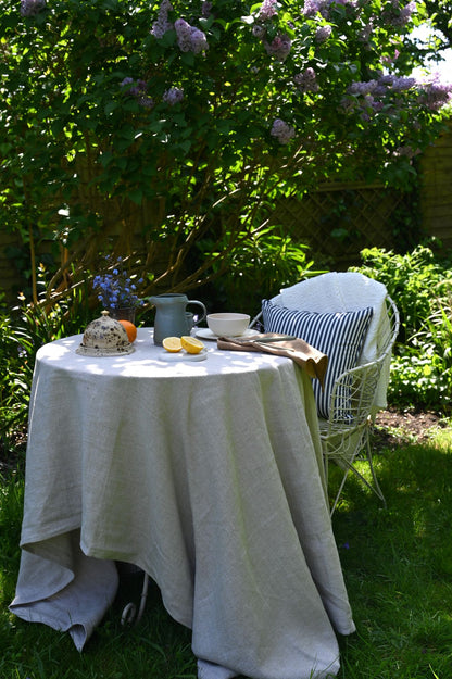 Navy Striped Indoor/ Outdoor Cushions