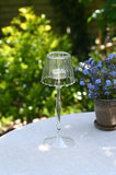 Clear Glass Lamp Shade Tea Light Holders