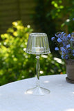 Clear Glass Lamp Shade Tea Light Holders