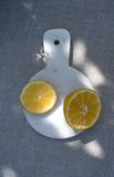 Round White Marble Serving Board