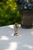 Tiny Hand Brass Card Holder