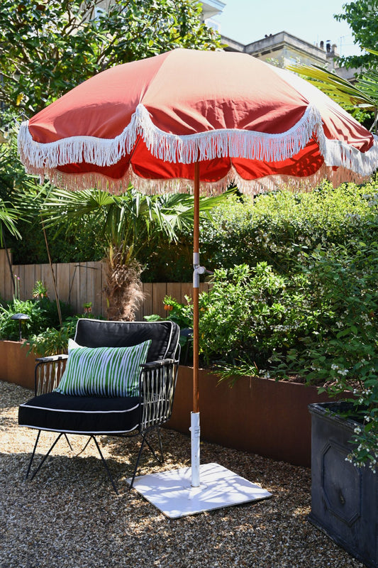 Premium Sirenuse Red Beach Parasol