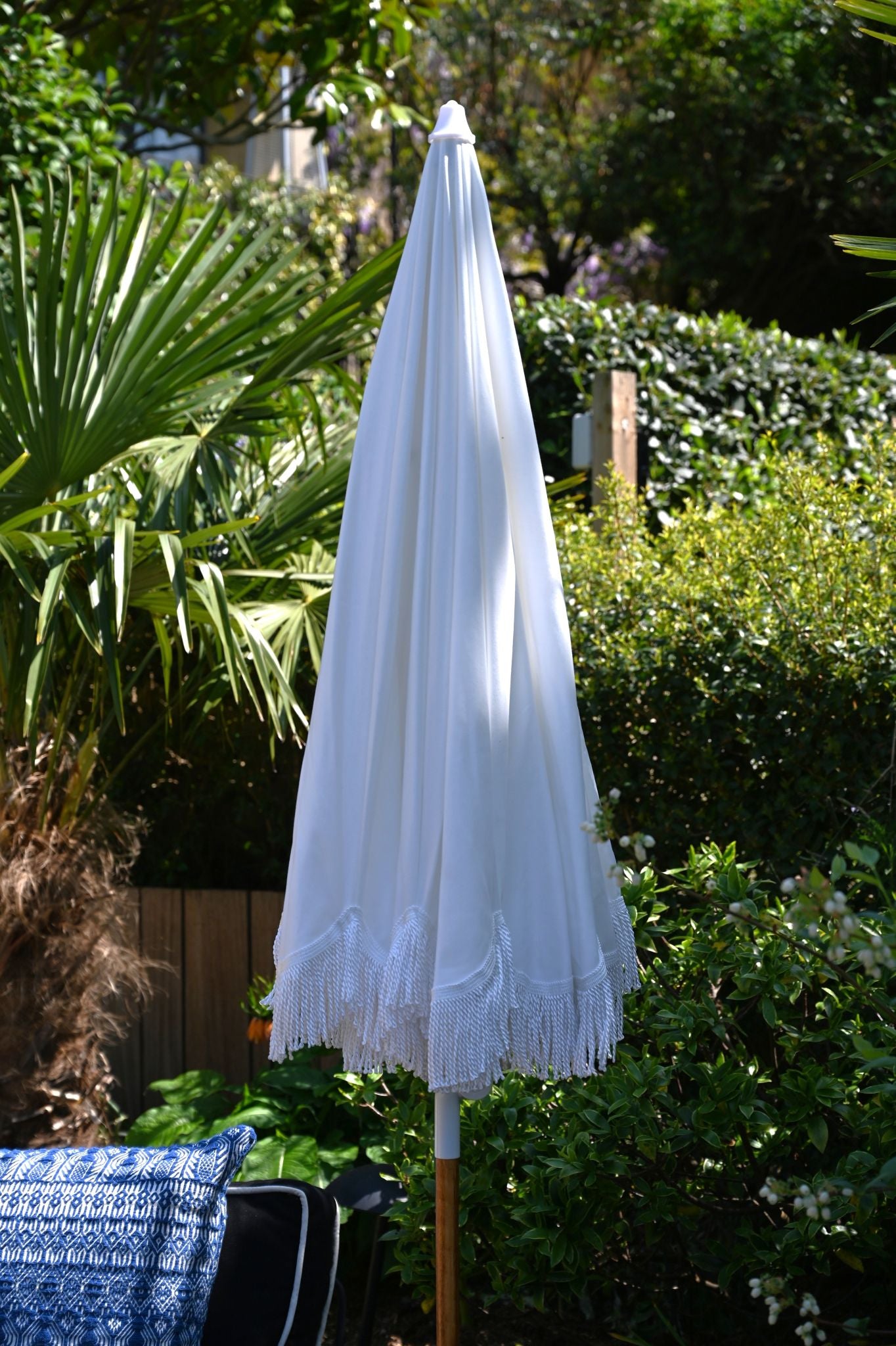 Antique White Beach Parasol