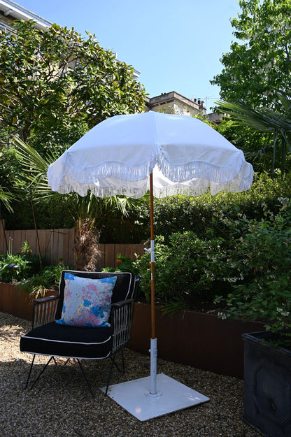 Antique White Beach Parasol