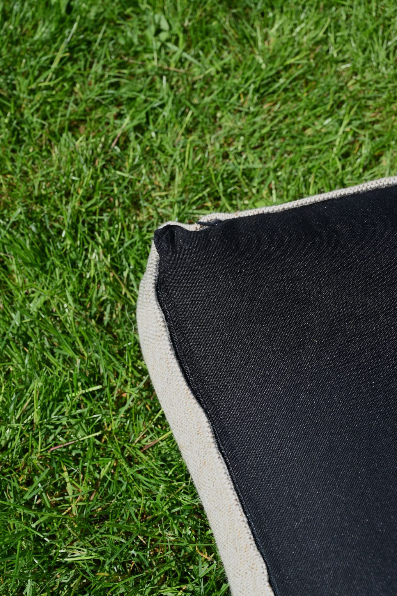 Mustard Stripe Floor Cushion