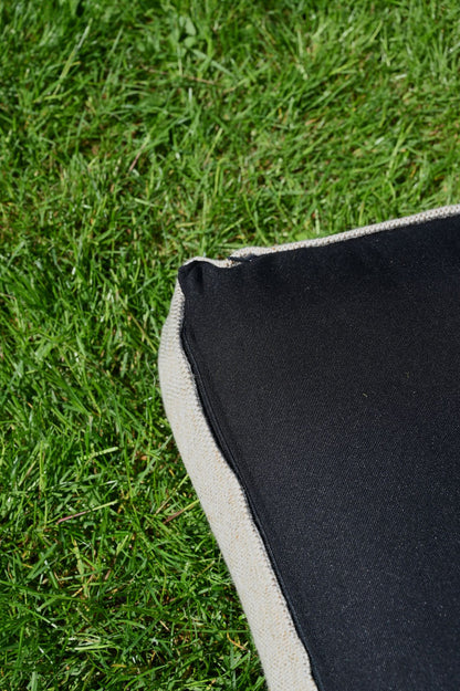 Mustard Stripe Floor Cushion