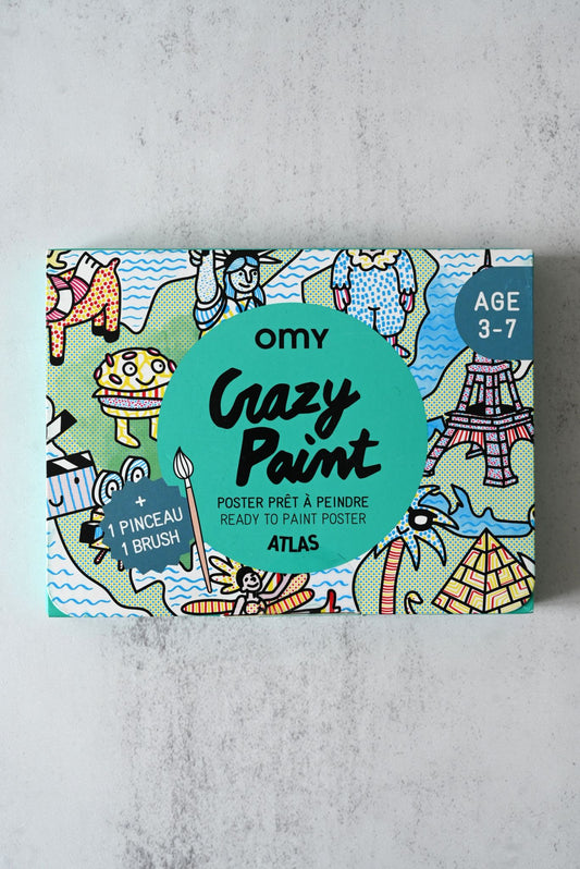 Crazy Paint Poster - Atlas