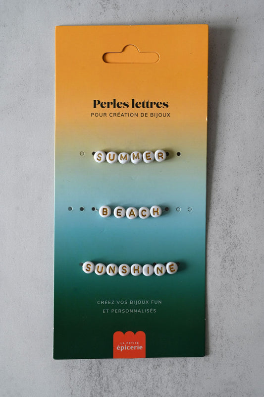Set of Three Bracelet Set - Summer Beach
