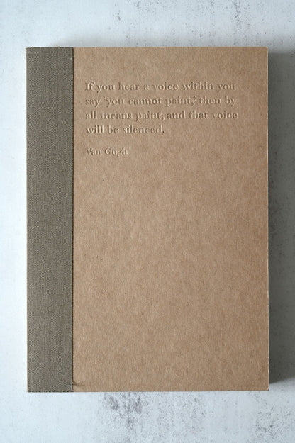 Van Gogh Beige Drawing Notebook