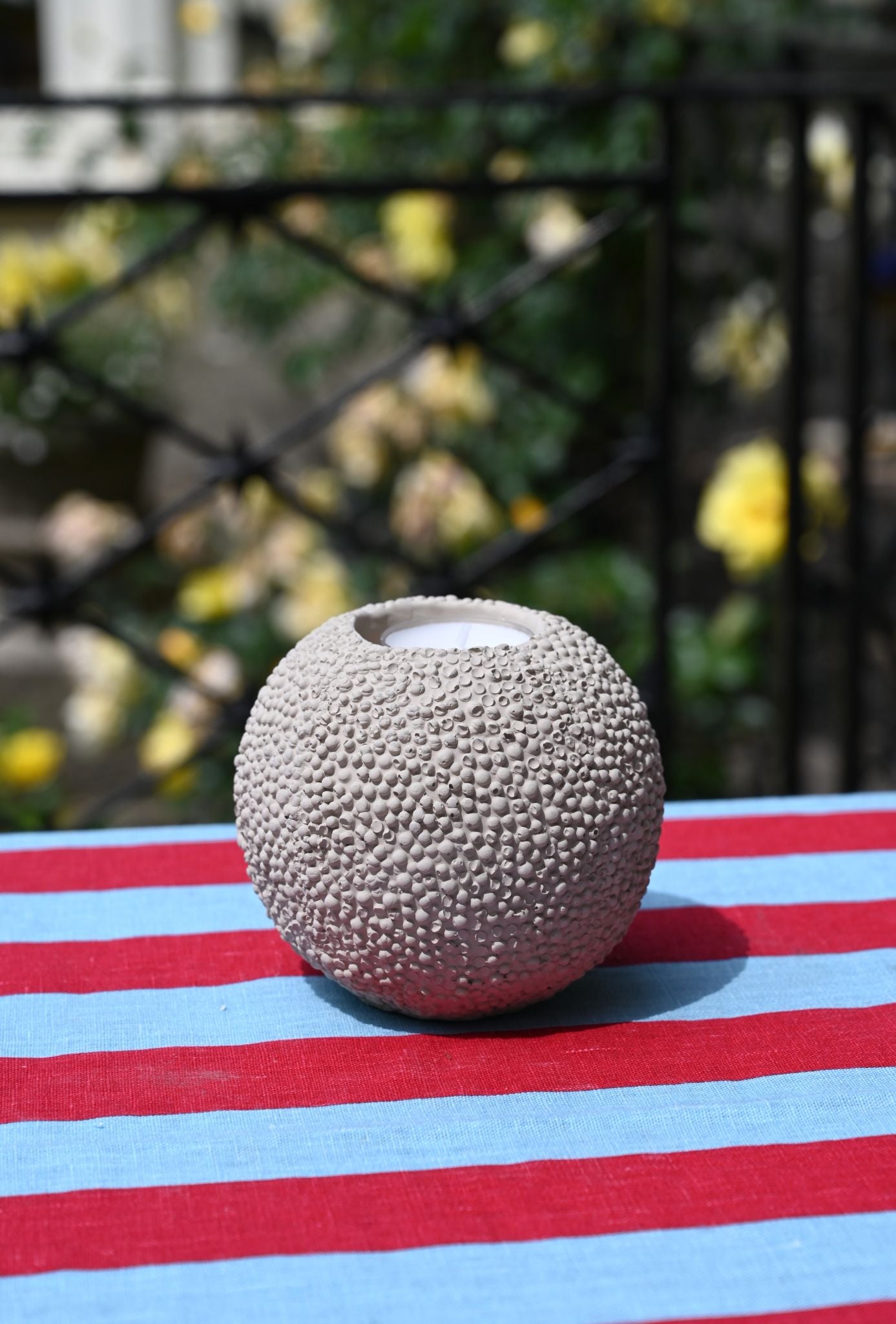 Ivory Urchin Tealight Holder