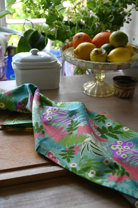 Tropical Fern Pure Organic Cotton Tea Towel