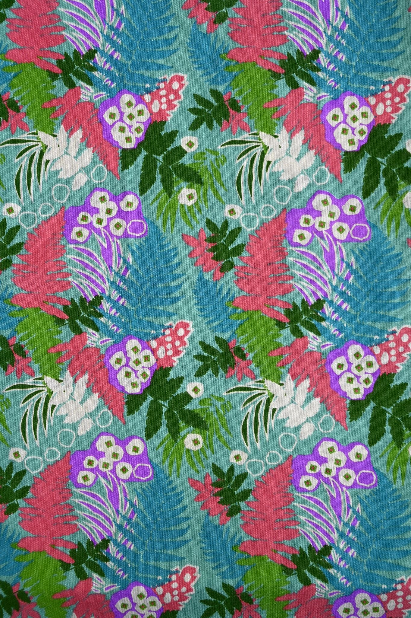 Tropical Fern Pure Organic Cotton Tea Towel