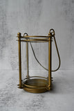 Antique Brass Open Top Lantern