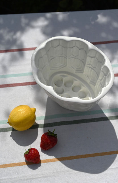 Vintage Ceramic Castle Jelly Mold