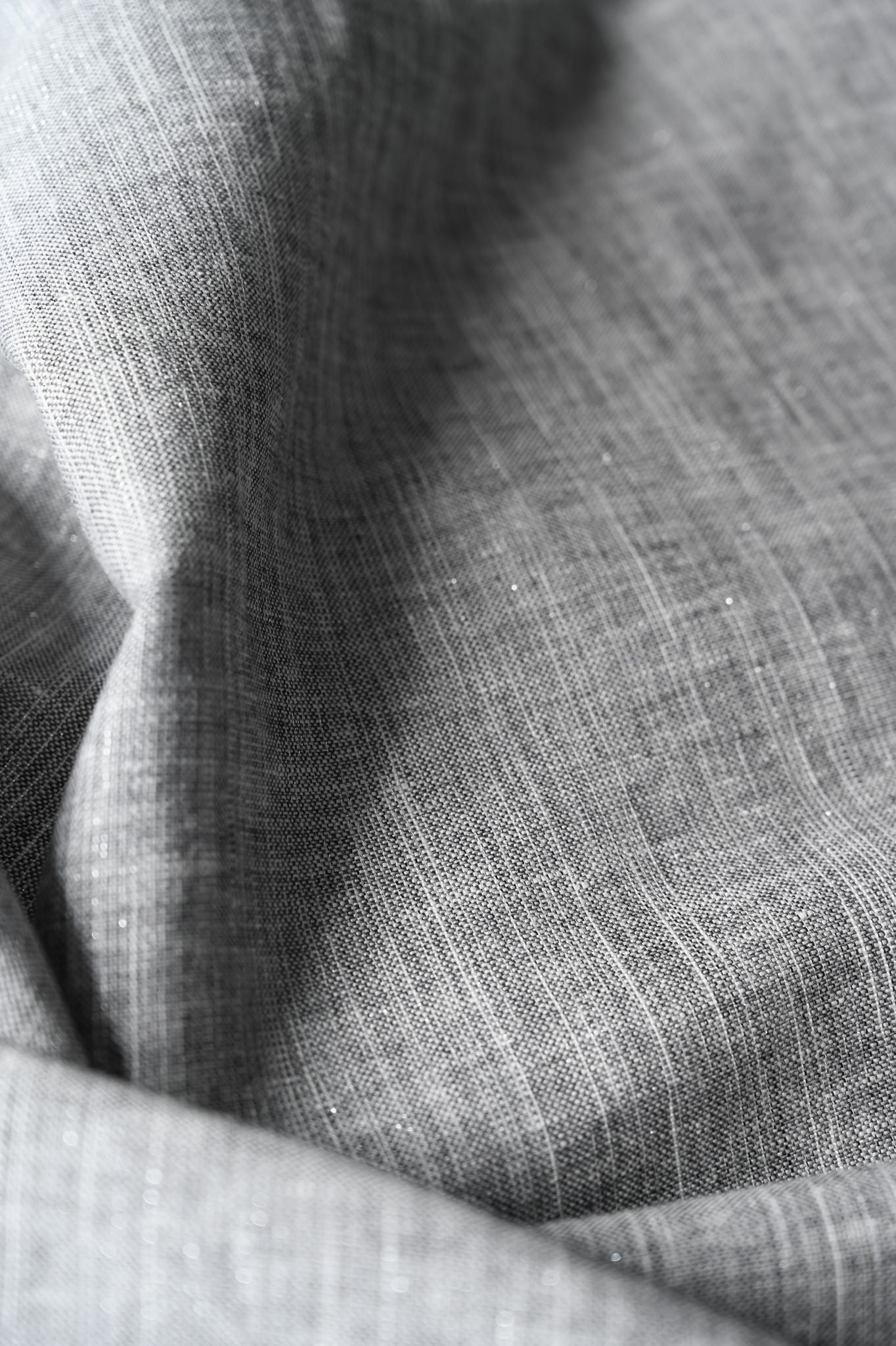 Collection de linge de table métallisé argenté