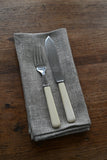 Light Silver Metallic Table Linen Collection