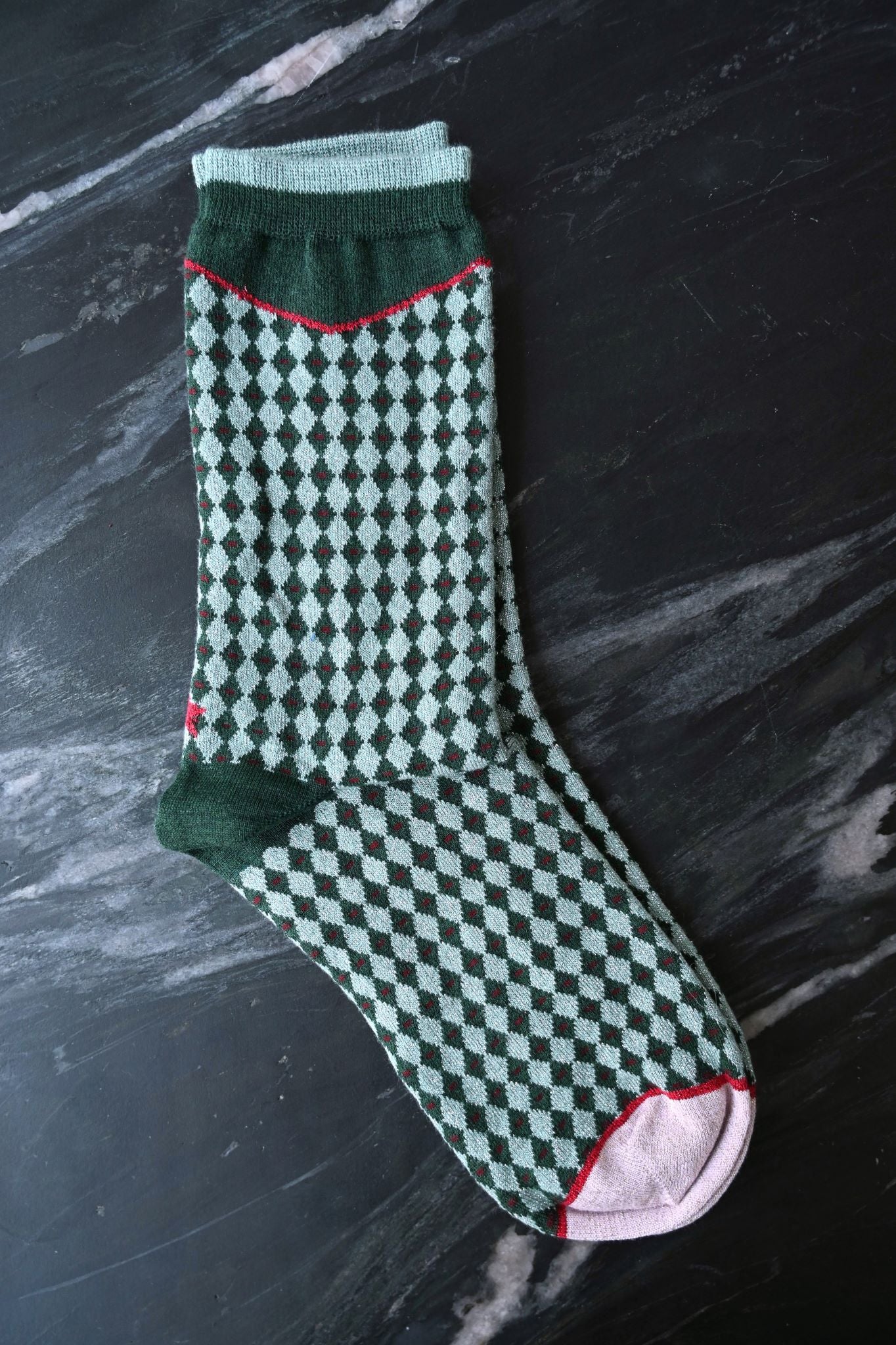 Chaussettes à motifs pailletés