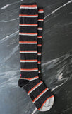 Glitter Striped Knee High Socks