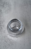 Clear Glass Ball Tea Light Holder