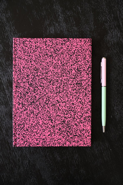 Purple Spray Splash Notebook