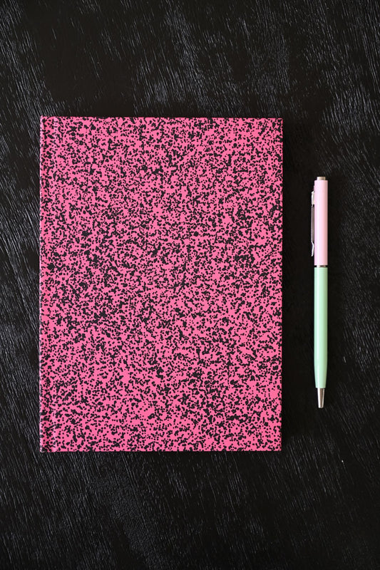 Purple Spray Splash Notebook