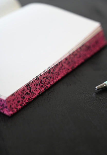 Purple Spray Splash Notebook