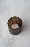 Brown Glass Tealight Holder