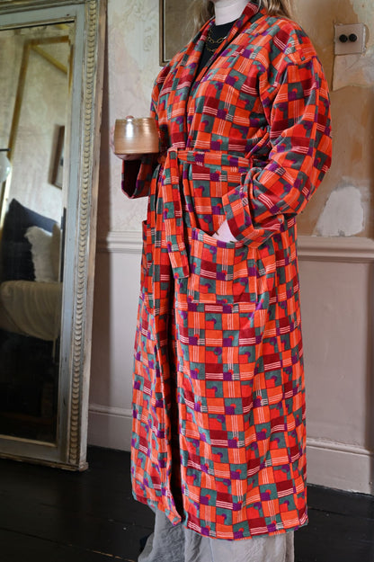 Velvet Gentleman-Style Smoking Robes